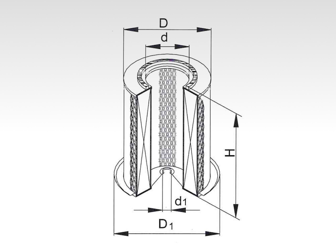 Воздушный фильтр фильтр NEVSKY FILTER NF4551