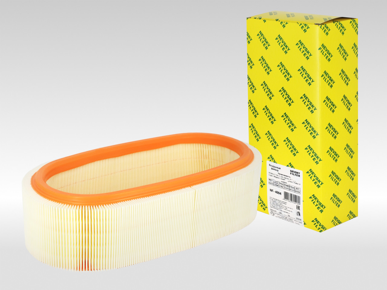 Воздушный фильтр фильтр NEVSKY FILTER NF4004