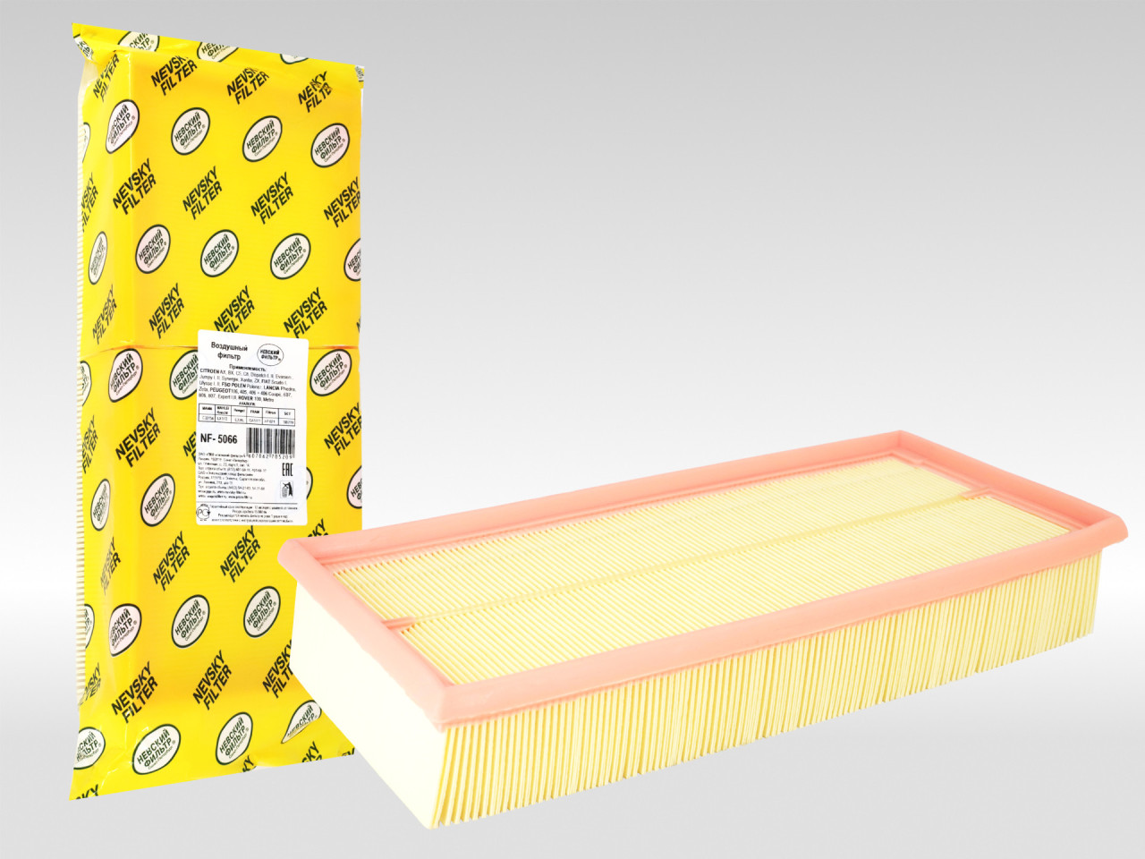 Воздушный фильтр фильтр NEVSKY FILTER NF5066