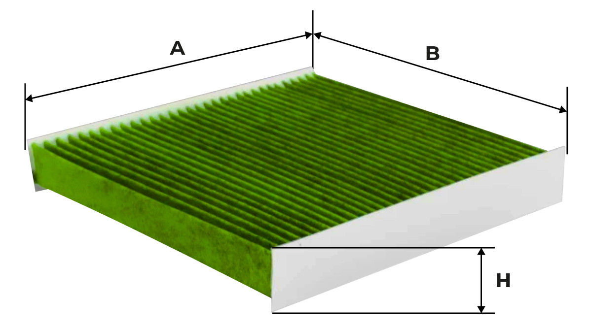 Салонный фильтр фильтр NEVSKY FILTER NF6461C2